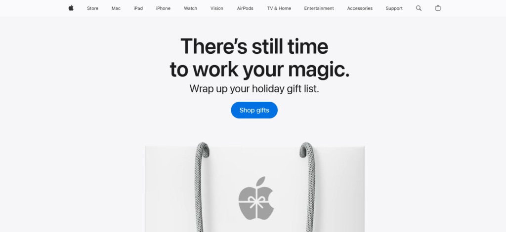 apple website